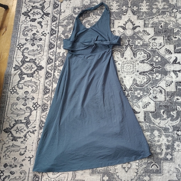 Patagonia Slate Blue Halter Dress - Picture 2 of 2